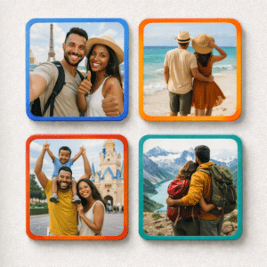 Customized Photo Magnets